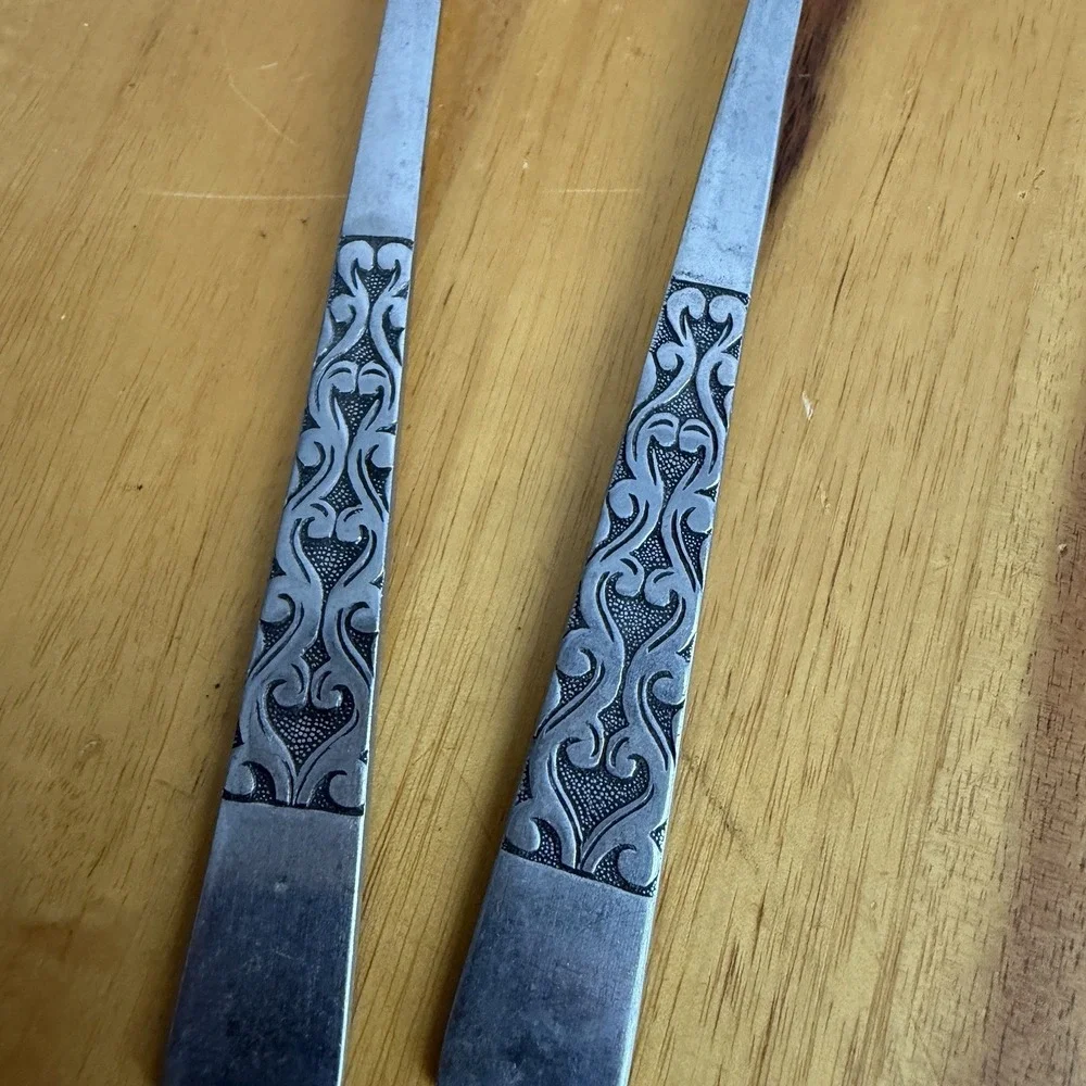 Korea National Stainless Steel‎ Intermezzo Scrolls Set Of 2 Spoons Replacement